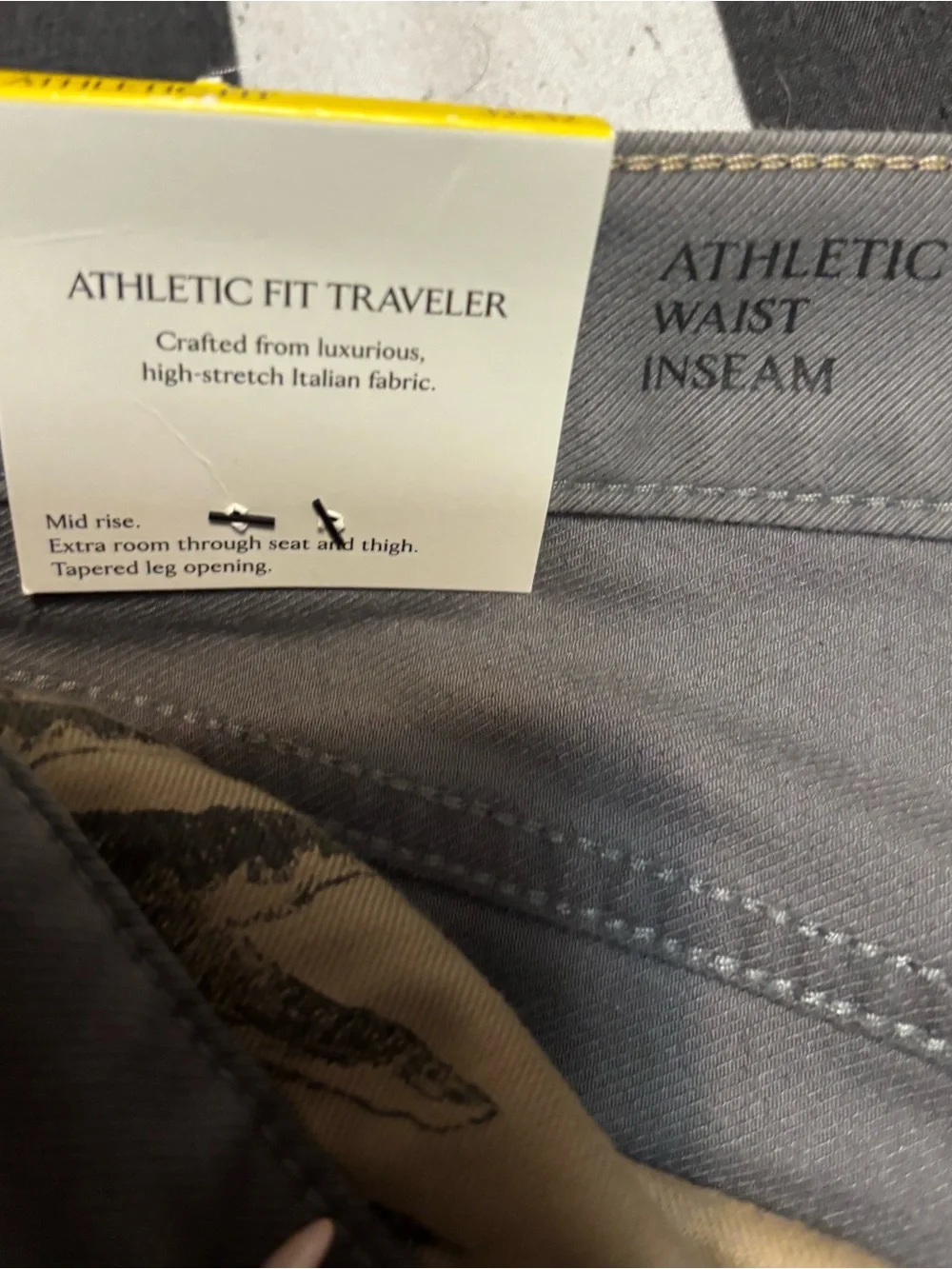Banana Republic Gray Chino Pants - Slim Straight